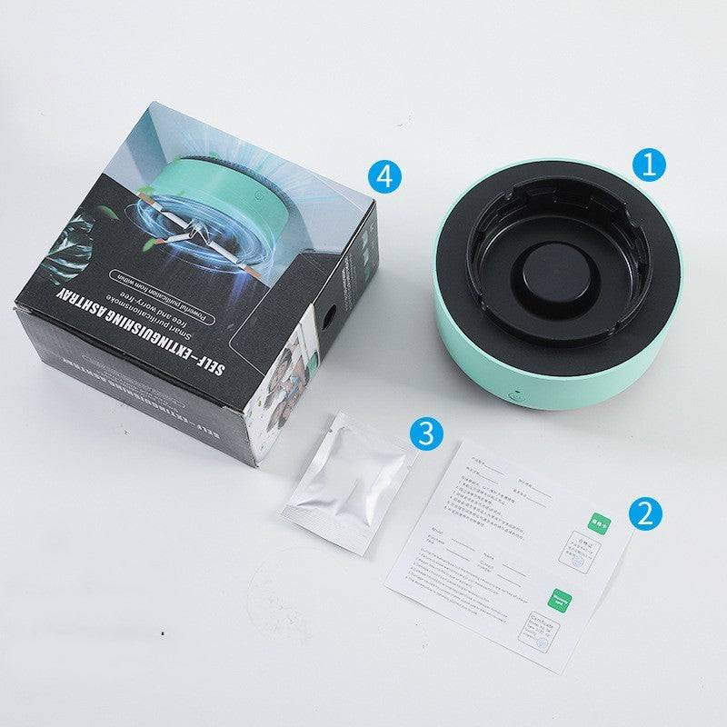 Automatic Smoke Removal Ashtray – Portable Purifier for Cleaner Air Anywhere