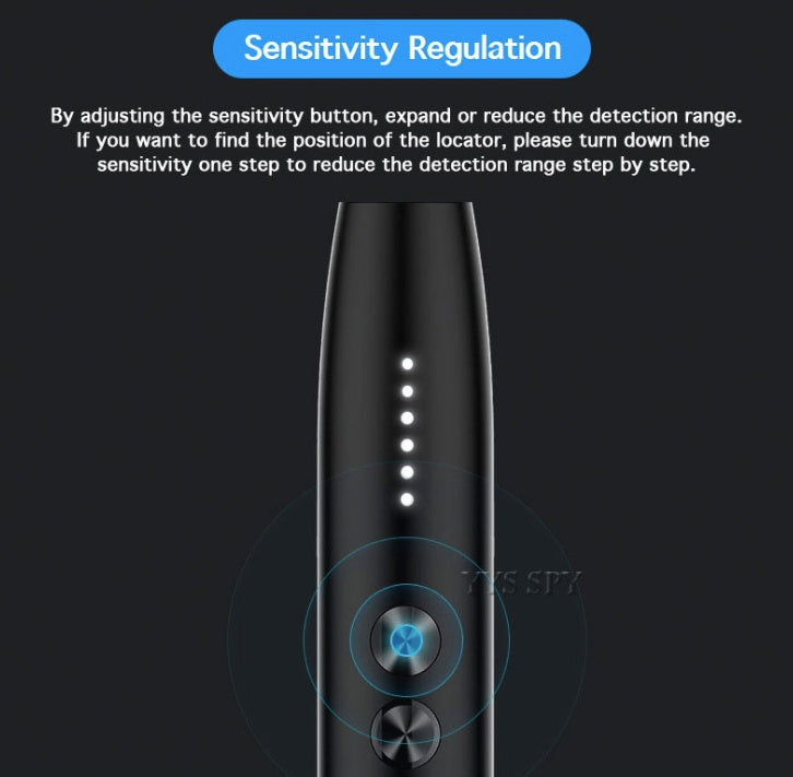 Anti-Surveillance Device – Spy Camera, Wiretap & GPS Locator Detector Tool