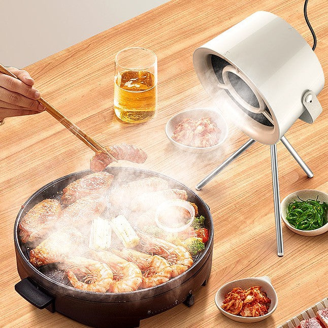 Portable USB Kitchen Exhaust Fan – Mini Smoke Extractor for Desktop & BB