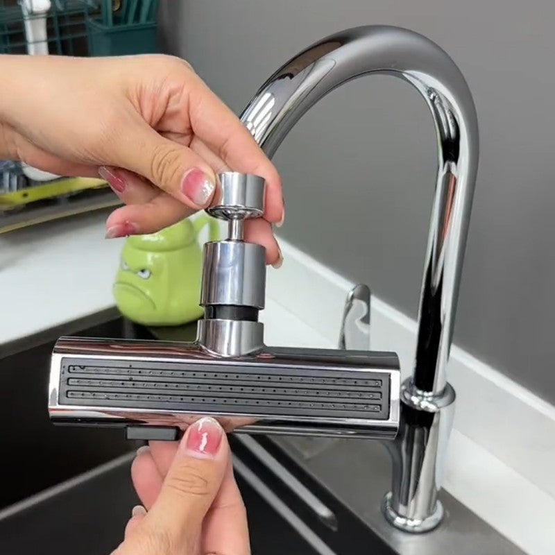 Universal Rotating Waterfall Kitchen Faucet Nozzle